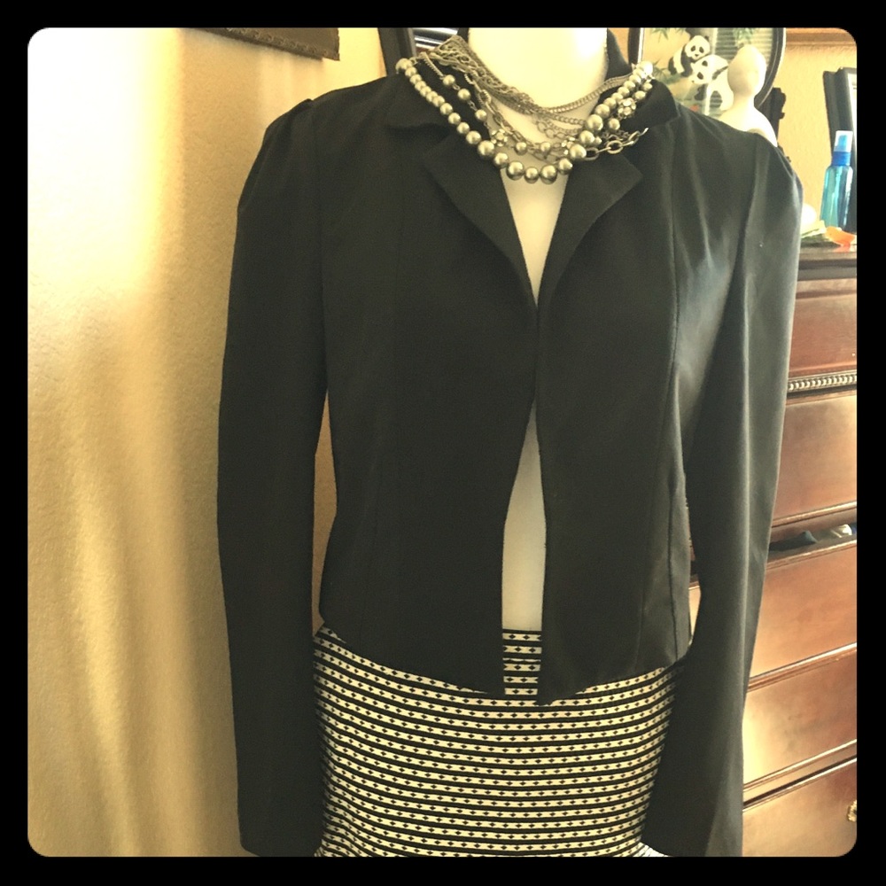 Foreign Exchange Black Blazer